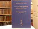 L'ELEGANTE POEMA & Commento sopra il Poema.. VENETO Francesco Giorgio ( François Georges De Venise )