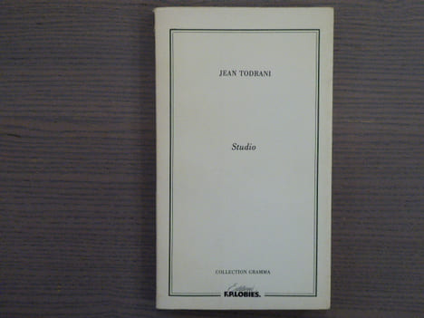 STUDIO. Envoi autographe signé de Jean TODRANI.. TODRANI Jean