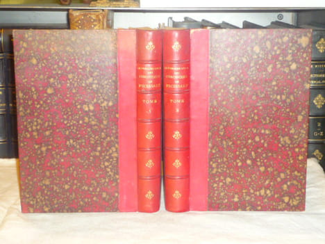 Le premier livre des Chroniques de Jehan FROISSART. Texte inédit publié d'après un manuscrit de la bibliothèque du Vatican. [2 volumes].. FROISSART ...