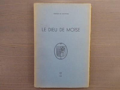 Le Dieu de Moïse.