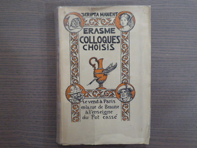 COLLOQUES CHOISIS. Ornementation dessinée et gravée par Henry CHAPRON.