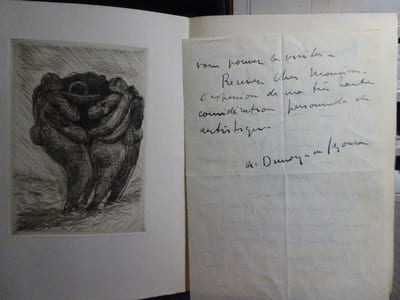 Les Croix de Bois. - La Boule de Gui. - Le Cabaret de la belle Femme. Dessins et pointes-sèches d'André DUNOYER DE SEGONZAC. 3 volumes.