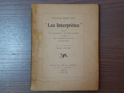 "Les Interprètes" - Essai de classement psychologique d'après les Correspondances Planétaires.