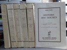HISTOIRE DES DOGMES. 6 volumes. Série complète.. TURMEL Joseph