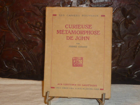 Curieuse métamorphose de John.. GIRARD Pierre