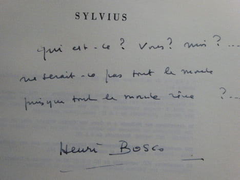 SYLVIUS.. BOSCO Henri - NEAMA May
