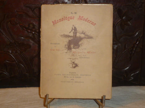 Le monologue moderne. Illustrations de Luigi LOIR.. COQUELIN Cadet - LOIR Luigi