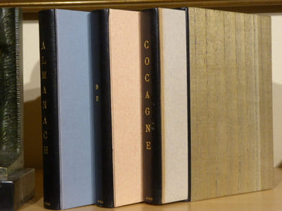 ALMANACH DE COCAGNE pour l'an 1920 [1921 et 1922]. Dédié aux vrais gourmands et aux Francs buveurs. - 3 volumes.