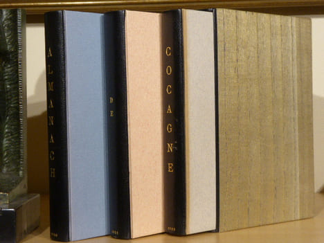 ALMANACH DE COCAGNE pour l'an 1920 [1921 et 1922]. Dédié aux vrais gourmands et aux Francs buveurs. - 3 volumes.. GUÉGAN Bertrand