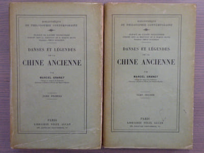 DANSES ET LÉGENDES DE LA CHINE ANCIENNE. Tomes 1-2.