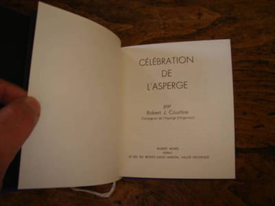 Célébration de l'asperge.