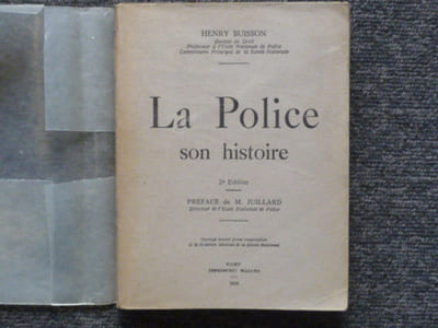 LA POLICE son histoire.