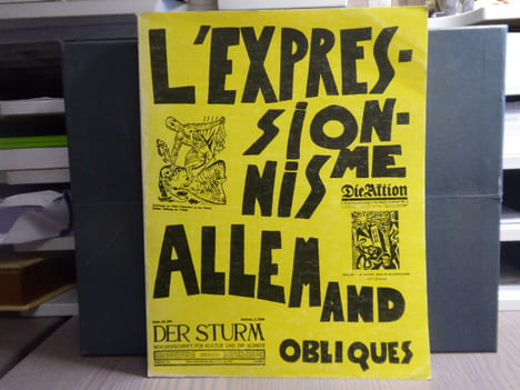 l'EXPRESSIONNISME ALLEMAND. OBLIQUES Numéro Spécial.. RICHARD Lionel