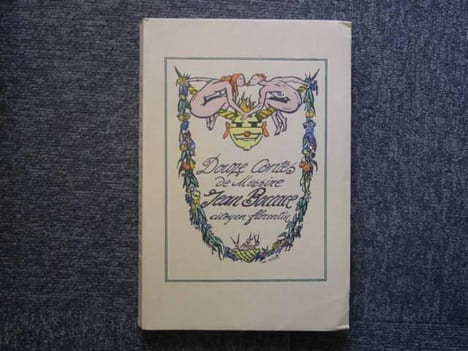 Douze nouvelles ( contes ) de messire Jean BOCCACE Seigneur Florentin.. BOCCACE Jean - LE PETIT Alfred
