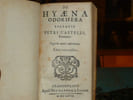 DE HYAENA ODORIFERA exetasis Petri Castelli, Romani: figuris aeneis adornata. editio nova auctior.. CASTELLI Pietro