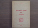 Bibliographie du Temple.. DAILLIEZ Laurent