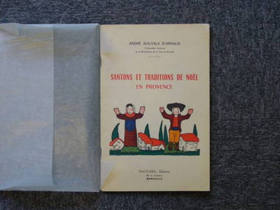 santons et traditions de noël en provence.