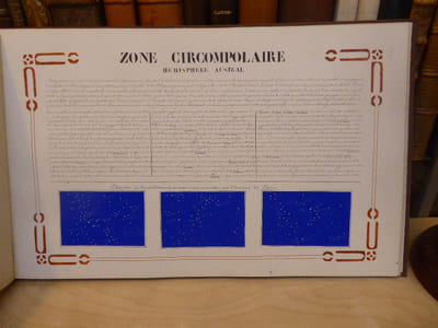 Important manuscrit d'ASTRONOMIE. Les CONSTELLATIONS.
