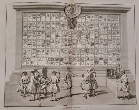 HISTOIRE GÉNÉRALE DES CÉRÉMONIES. MOEURS, ET COUTUMES RELIGIEUSES DE TOUS LES PEUPLES DU MONDE, representées en 243 Figures dessinées de la main de ...