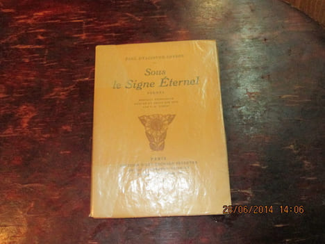 Sous le Signe éternel. Poèmes.. HYACINTHE-LOYSON Paul