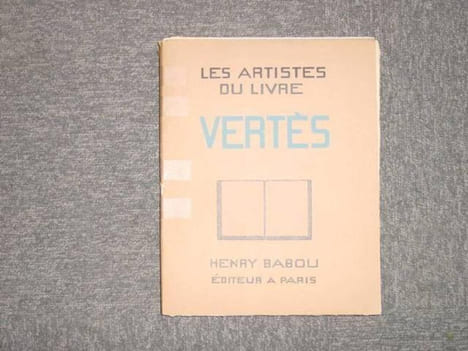 VERTES.. SALMON André - VERTES Marcel