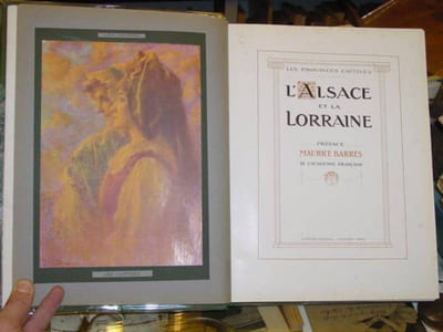Les provinces captives. L'Alsace et la Lorraine. Préface de Maurice BARRES.