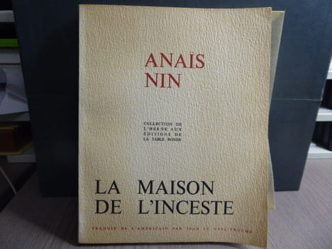 La maison de l'inceste. ( House of incest ).. NIN Anaïs