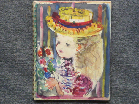 Catalogue NICOLAS. Liste des grands vins fins 1957. Sous le signe d'une petite fille. Aquarelles de Constantin ( Kostia ) TERECHKOVITCH.. NICOLAS - ...