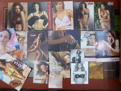 ANTINEA - BARBARA - PRINCESSE TAM-TAM etc... 17 catalogues de lingerie féminine.