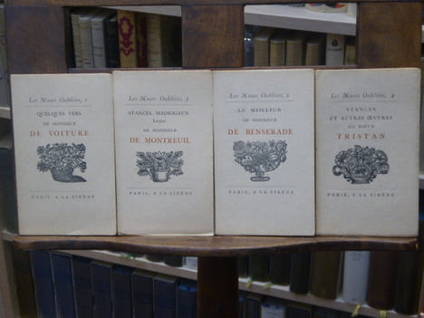 MUSES OUBLIEES. Quelques vers de Monsieur de VOITURE. - Le meilleur de Monsieur DE BENSERADE. - Stances, madrigaux. Lettre de monsieur DE MONTREUIL. - ...