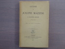 Lettres de Joseph MAZZINI à Daniel STERN ( 1864-1872 ). Avec une lettre autographiée.. MAZZINI Joseph