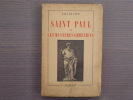SAINT PAUL et les mystères chrétiens.. LE COUR Paul