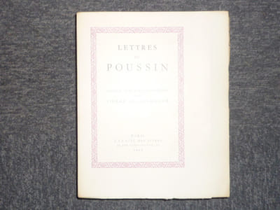 Lettres de POUSSIN.