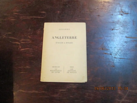 Angleterre ( D'Alcuin à Huxley ). ARGONNE
