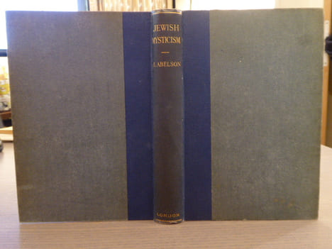 Jewish Mysticism.. ABELSON J.