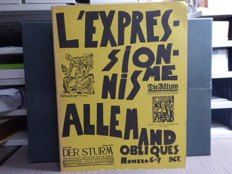 l'EXPRESSIONNISME ALLEMAND. OBLIQUES Numéro 6-7.. RICHARD Lionel