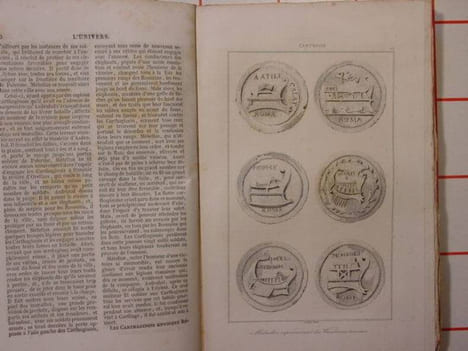 esquisse générale de l'afrique et afrique ancienne.carthage.numidie et mauritanie.l'afrique chrétienne.l'univers pittoresque.. D'AVEZAC. DUREAU DE LA ...