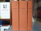 Le ZEND-AVESTA. Traduction nouvelle avec commentaire historique et philologique. 3 volumes.. DARMESTETER James