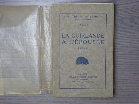 La guirlande à l'épousée.. FAGUS Félicien