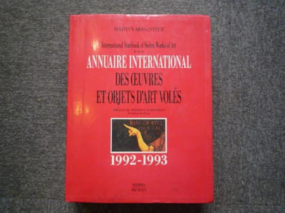 Annuaire international des oeuvres et objets d'Arts volés. 1992-1993. International Yearkbook of Stolen Works of Art.