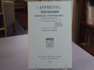L'apprenti administrateur, pamphlet pittoresque, littérario-typographico-bureaucratique.. CIRIER Nicolas