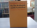 On the Kabbalah and its Symbolism.. SCHOLEM Gershom G.
