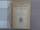 3e CONGRES COMPAGNONNIQUE tenu à Bordeaux les 4,5 et 6 septembre 1884.. CONGRES COMPAGNONNIQUE - COMPAGNONNAGE - COMPAGNONS