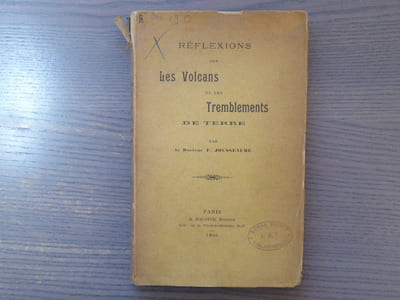 Réflexions sur les Volcans et les Tremblements de Terre.