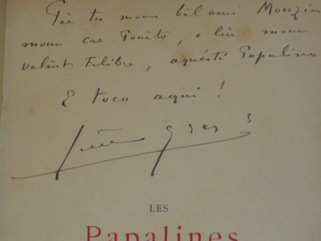 LI PAPALINO. LES PAPALINES. Nouvelles provençales. Avec la traduction française.. GRAS Félix