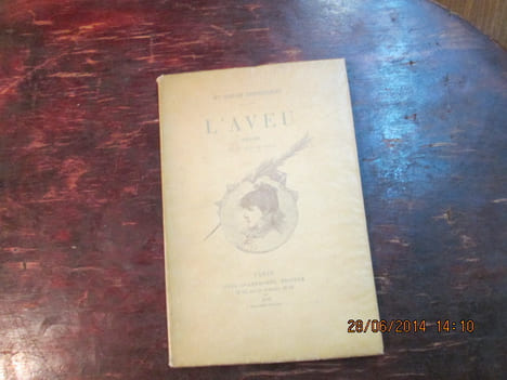 L'aveu. BERNHARDT Sarah