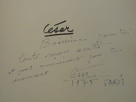 CESAR.. CESAR ( César BALDACCINI Dit ) - RESTANY Pierre