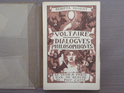 DIALOGUES PHILOSOPHIQUES. Illustrations par Henry CHAPRONT.