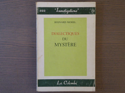 DIALECTIQUES DU MYSTERE.