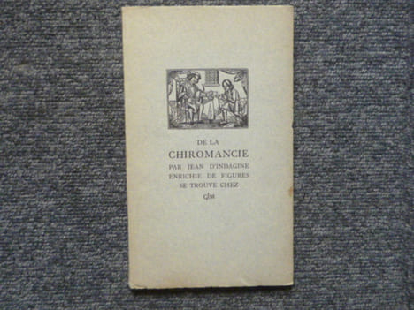 De la Chiromancie.. INDAGINE Jean ( D' )